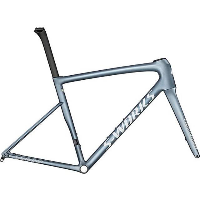 Specialized S-Works Tarmac SL8 Frameset - Gloss Glacial Metallic / Red To Gold Pearl / White