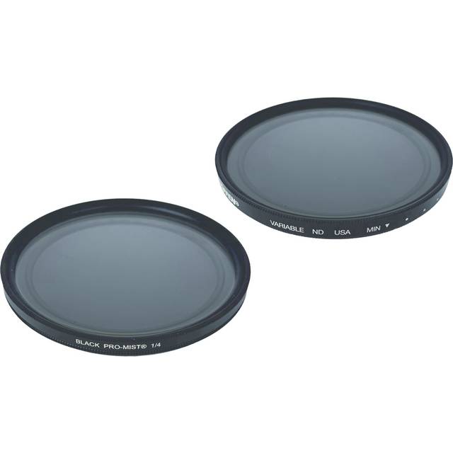 Tiffen FusionVND Black Pro-Mist + Variable ND Filter 77mm 1/4