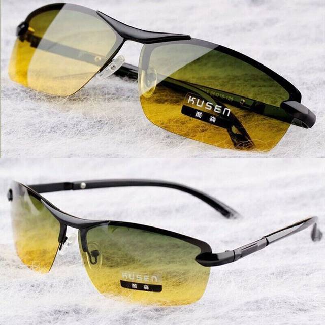 Mens Photochromic Polarized Sunglasses Uv400 Retro Driving Glasses Sport Eyewear