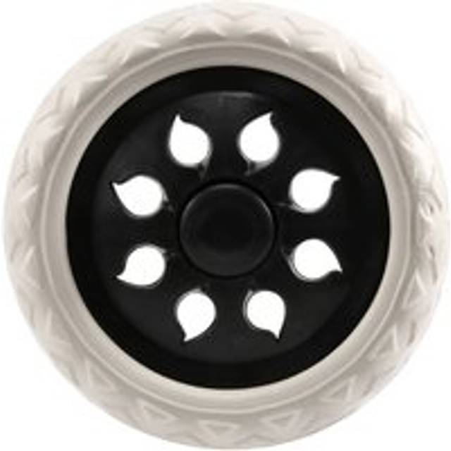 Black White Plastic Core Foam Cartwheel Casters