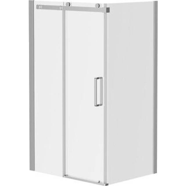 Wholesale Domestic Series 10 Roller Sliding Door Shower Enclosure | Chrome | Aluminium/Glass | 1200mm x 900mm