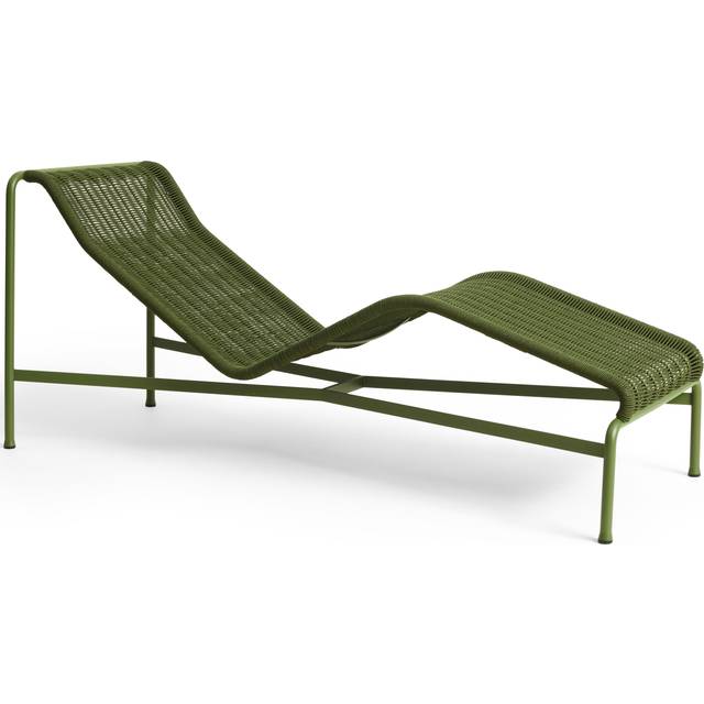 HAY - Palissade cord chaise longuestol - Olive - Solstolar - Ronan &amp; Erwan Bouroullec - Metall