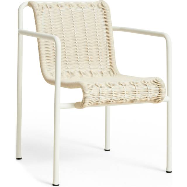 HAY Palissade Cord Dining karmstol Cream white