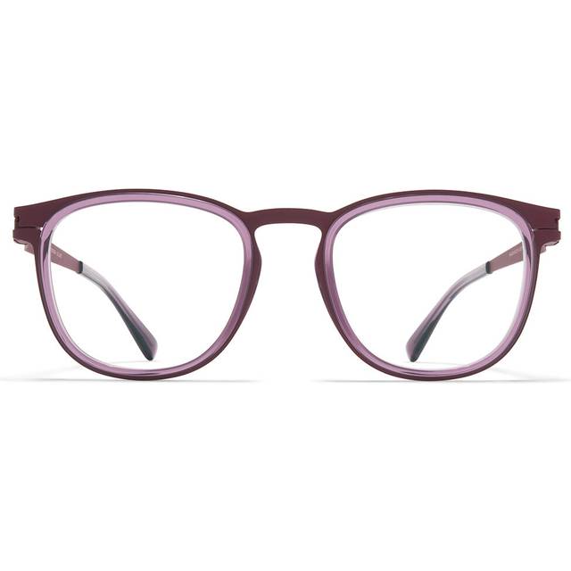 Mykita Cantara 378 Men&#39;s Eyeglasses Purple Size 47 (Frame Only) - Blue Light Block Available - Transparent Sweet Grape (47)