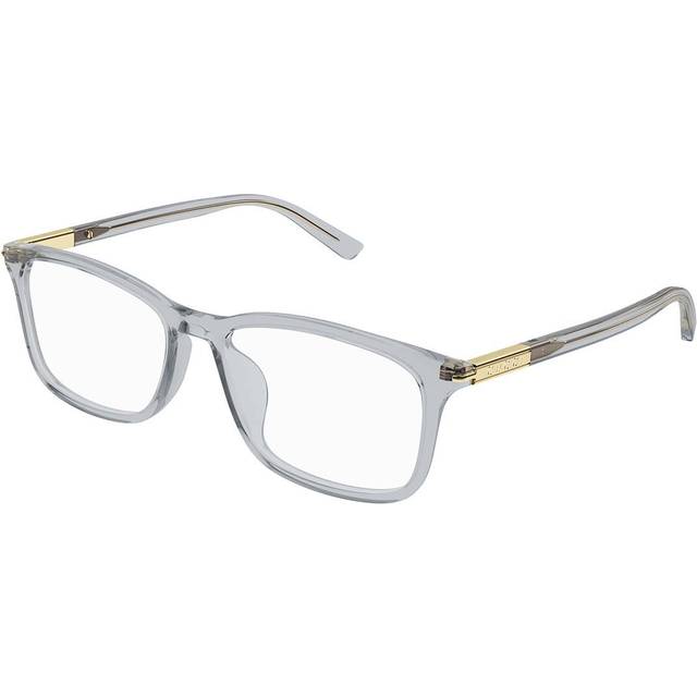 Gucci Man GG1900OA 003 Optiska bågar Acetat Grå Transparent Fyrkantig
