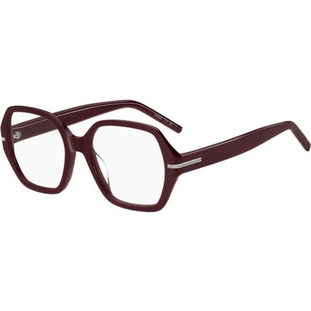BOSS 1780/G Asian Fit LHF 53 Bourgogne Glasögon (Endast Båge) Kvinna
