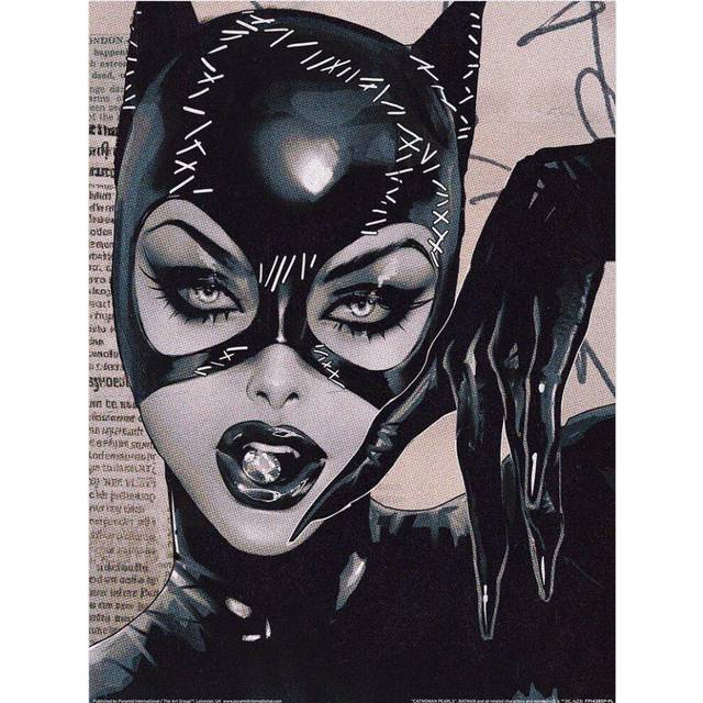 DC Comics Catwoman Pearls Print