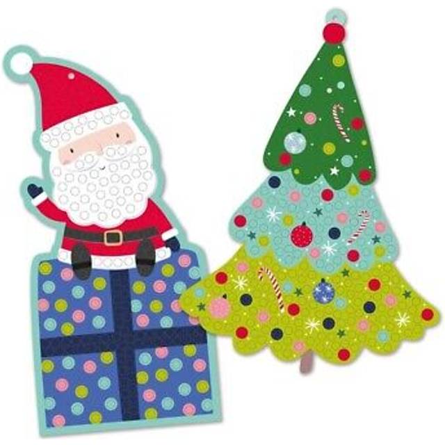 Christmas Make Your Own Mosaic Art Craft Kit Toys for a Pound