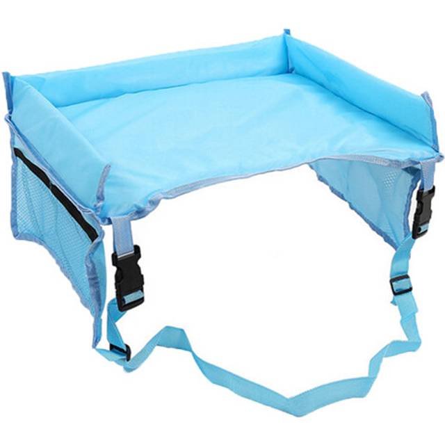 (light blue) Kids Children Travel Tray Car Seat Travel Tray Toddler Travel Tray Holder
