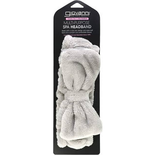 Giovanni, Multi-Purpose Spa Headband, Gray, 1 Headband
