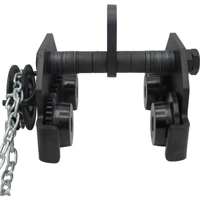 Securefix Direct - 5 Ton 6 Metre Geared Trolley - Lifting Beam Hoist Girder Travel Overhead Tackle