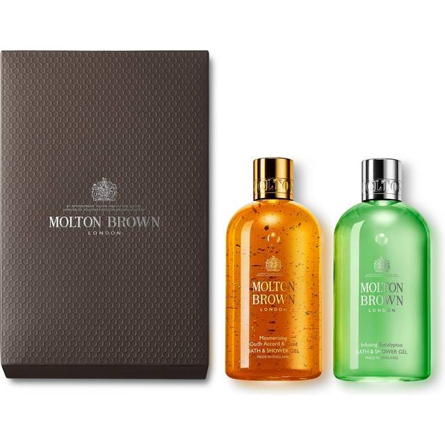 Molton Brown Mesmerising Oudh Accord & Gold & Eucalyptus Shower Gel Gift Set