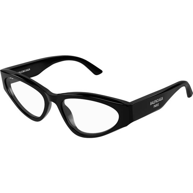 Balenciaga Eyewear - BB0391O glasses - unisex - Acetate - 56 - Black