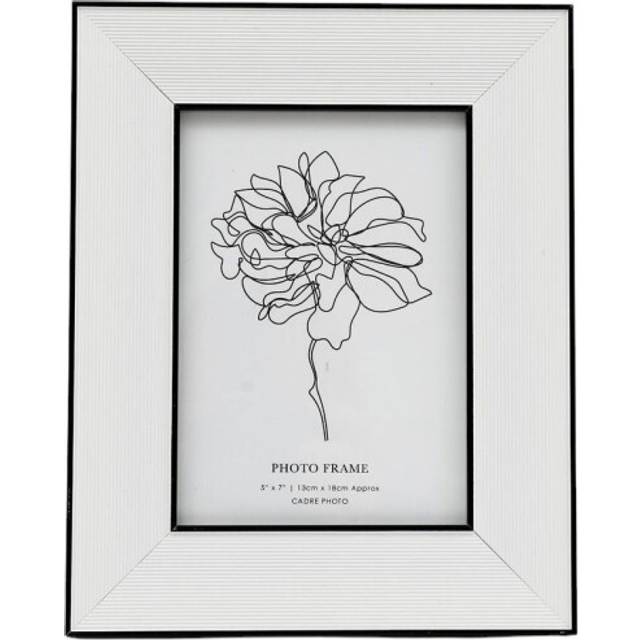 Lysa Black & White Monochrome Photo Frame- 4x6"