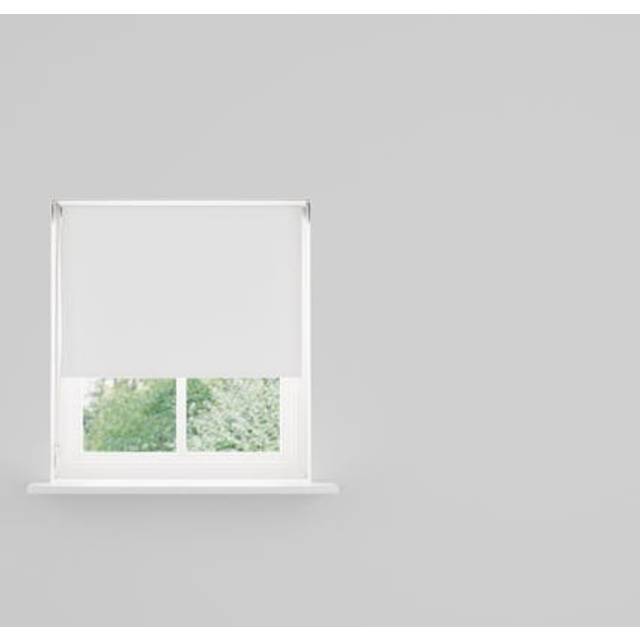 Blackout Moisture Resistant Roller Blind - White