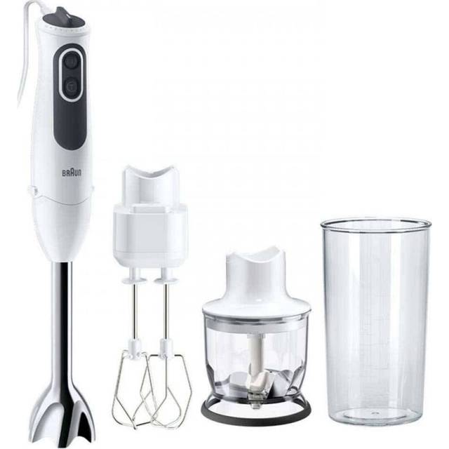 Braun MultiQuick 3 Vario MQ3125B Hand Blender Set - White