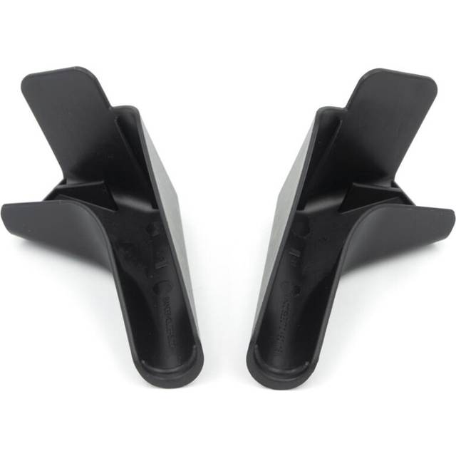 MEDIUM RAIN GUTTER SPOUTS  BK