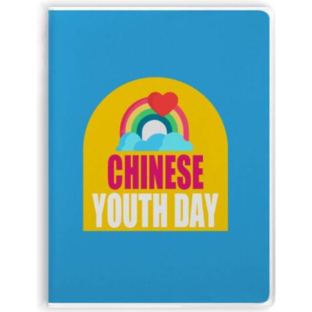 China Youth Festival Art Deco  Fashion Notebook Gum Cover Diary Soft Cover Journal