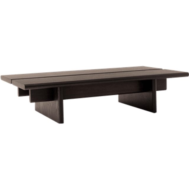 &Tradition Ita OS3 soffbord 60x110 cm Dark stained oak