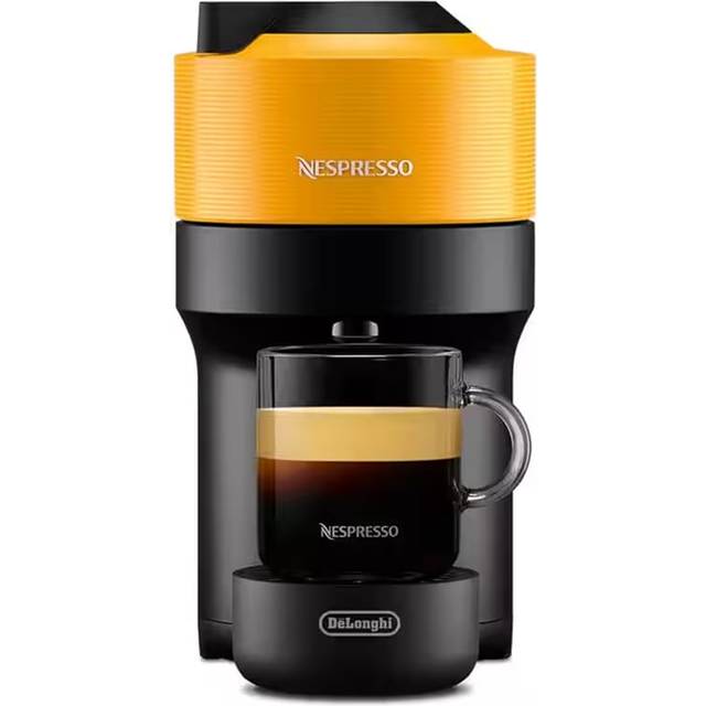 NESPRESSO by De'Longhi Vertuo Pop ENV90.Y Coffee Machine - Yellow, Yellow,Black