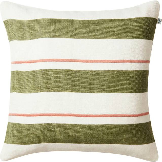 Chhatwal & Jonsson Assam kuddfodral 50x50 cm Cactus green-rose