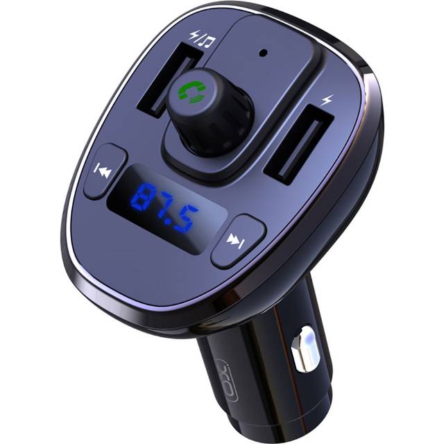 XO FM-sändare med Bluetooth MP3 och USB-laddning 18W