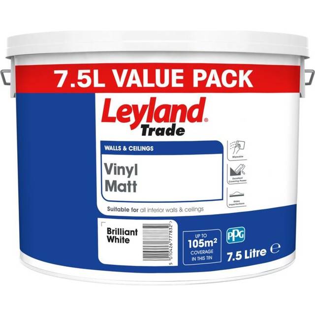 Leyland Trade - Vinyl Matt 7.5L - Brilliant White