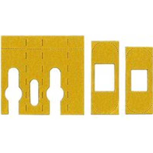 Tubular Latch Intumescent Strip Kit For 64/76mm Latches with Strike Plate