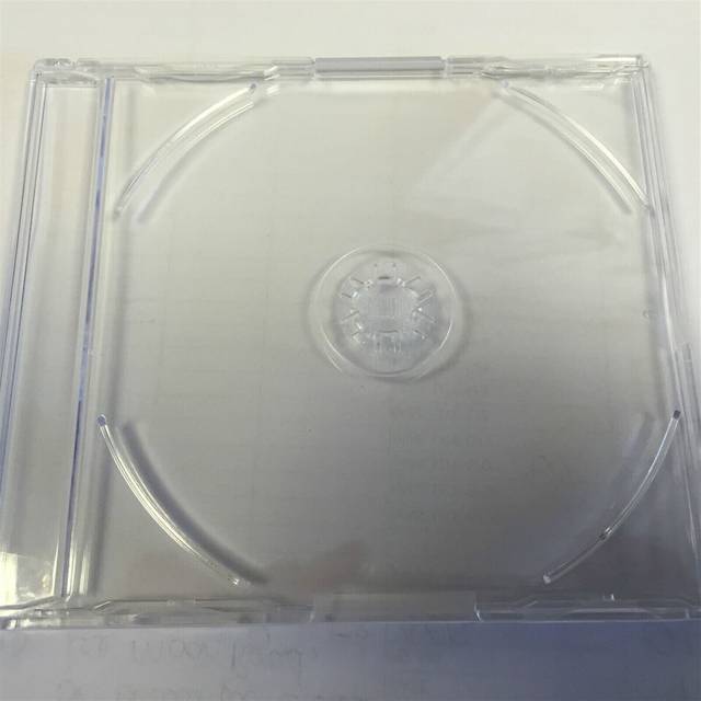 Cd maxi single 6mm j card inlay type clear tray replacement jewel case hq lot