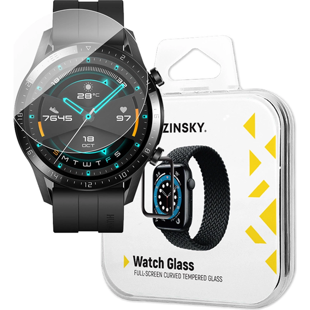[2-Pack] Wozinsky Huawei Watch GT 2/GT 2 Pro 46mm HÃ¤rdat glas SkÃ¤rmskydd