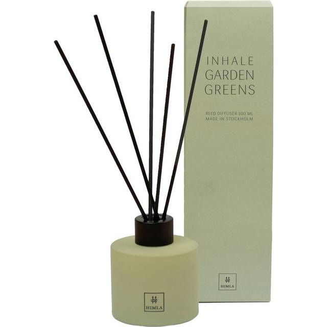 Himla Inhale Reed doftpinnar 100 ml Garden greens - Grön