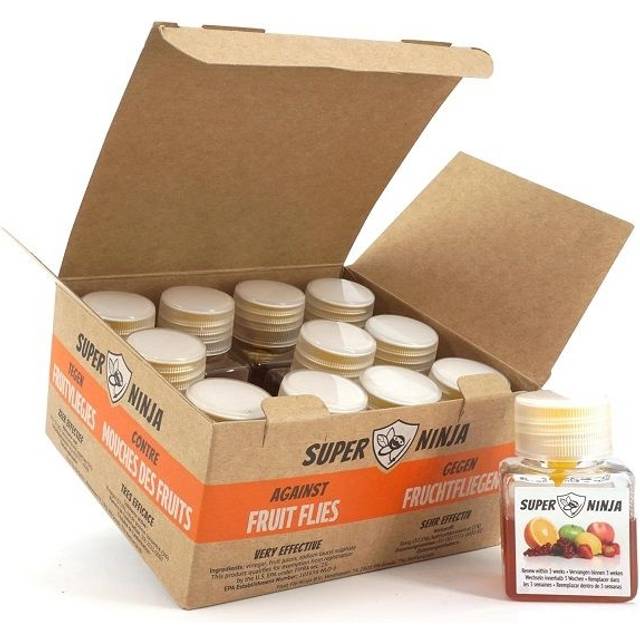 Bananflugefälla - Super Ninja - 12-pack