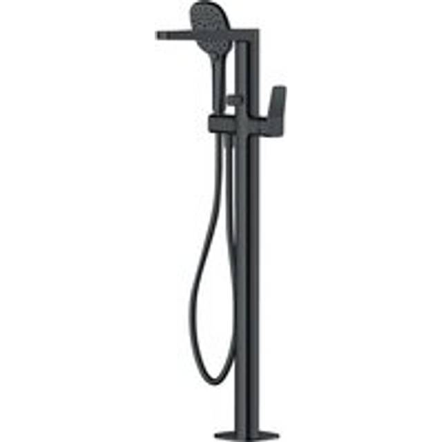 Rak Ceramics Petit Square Wall Mounted Shower Set (matt Black)