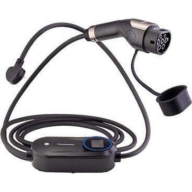 Equip 5m Portable EV Charger 3.7kW 16A Type 2 to 3-Pin UK Plug