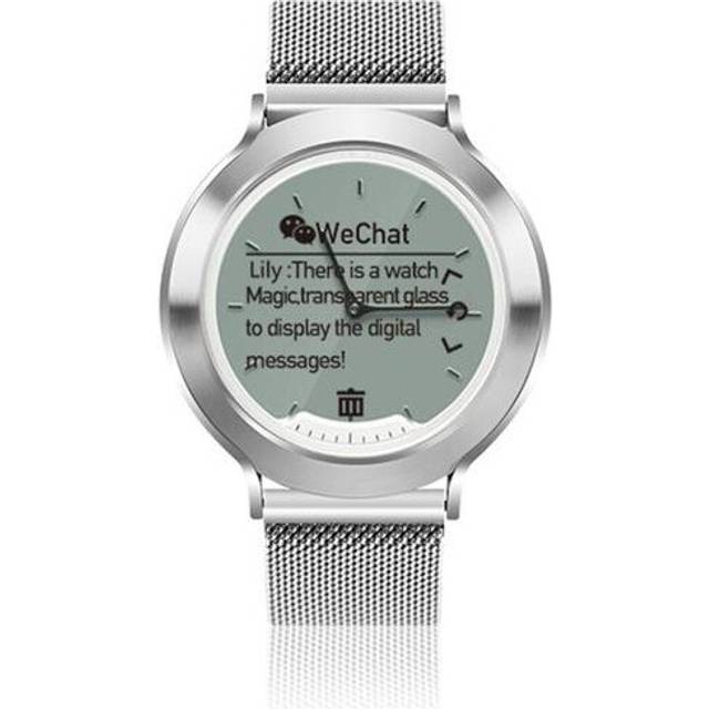 (Silver) Shadow Holographic Screen Heart Rate Monitor Pulse ATM Waterproof Smart Watch