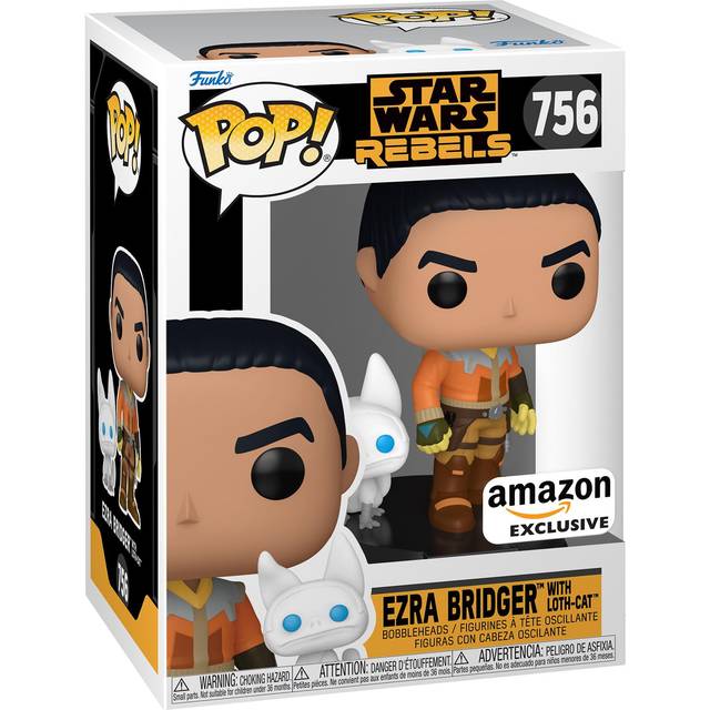 Funko POP! Ezra Bridger With Loth-Cat - Star Wars: Rebels