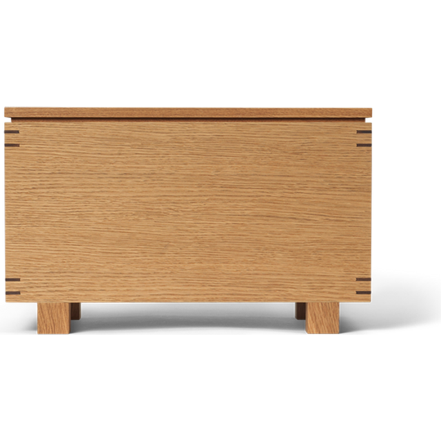 Ferm Living - Bon Wooden Box - Oiled Oak - Förvaringslådor - Oiled Oak - B: 35 x H: 19 x D: 19 cm