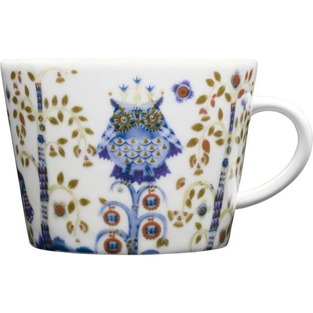 Iittala Taika kaffekopp vit - Blå