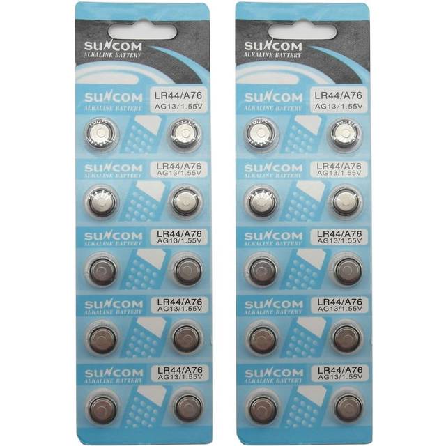 20 ag13 batteries a76 lr44 sr44w high quality 128mah
