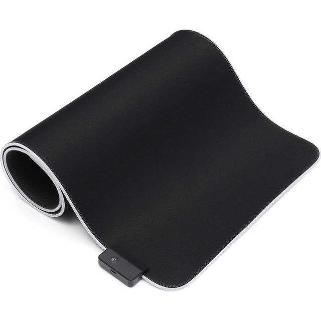 RGB Colorful LED Lighting Gaming Mouse Pad Mat For PC Laptop LOL Dota OW