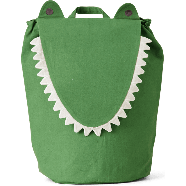 Ferm Living Crocodile förvaringskorg 30x50 cm Artichoke green