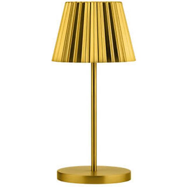 Dominica Brushed Gold LED Cordless Lamp 26cm (Each)