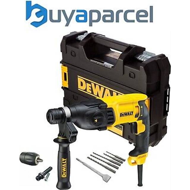 D25133K 240v sds+ 3 Mode sds Hammer Drill + Bits + Chisel + Chuck + Tstak - Dewalt