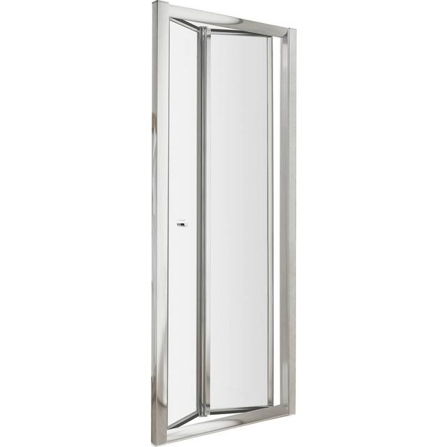 nuie 1850x900mm Bi-Folding Shower Door, Silver