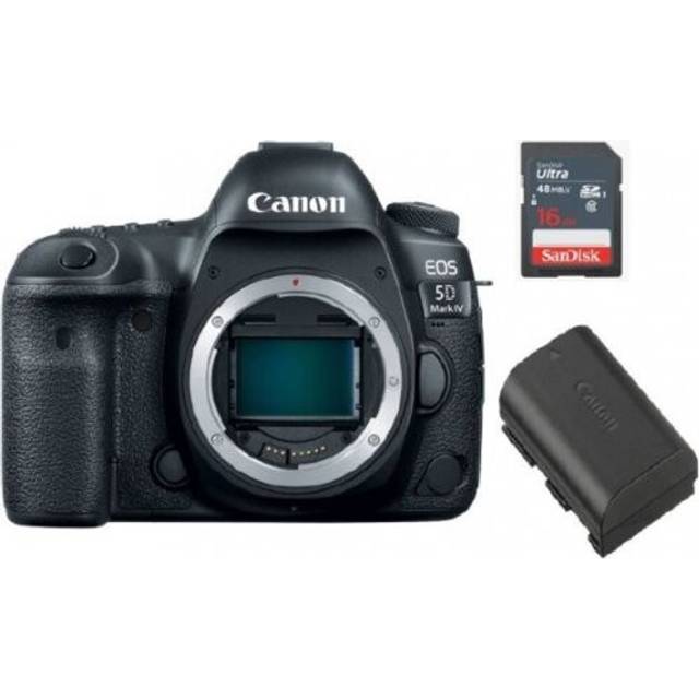CANON EOS 5D IV Body + 16GB SD card + CANON LP-E6N Battery