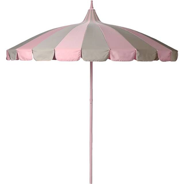 Garden Glory Garden Glory parasoll Pink-beige stripe
