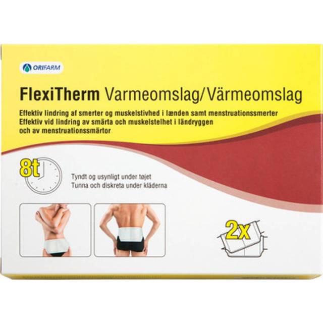 FlexiTherm smärtlindrande värmeplåster 4 st