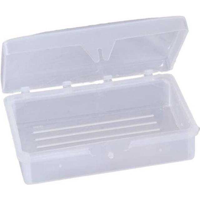 DDI 56825 Hinged Soap Dishes - Clear Case of 100