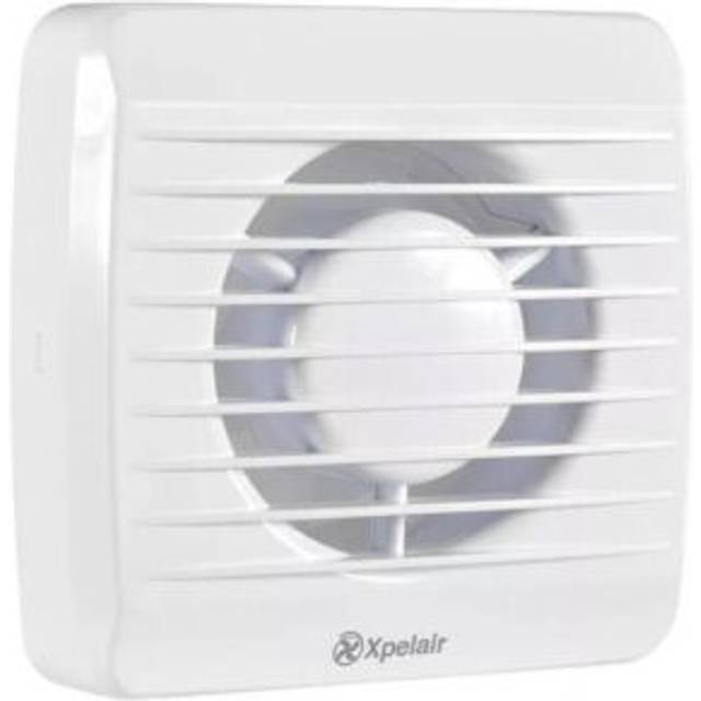 Xpelair Single Speed 100mm Axial Extract Fan with Timer