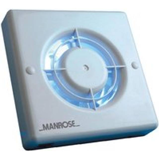 Manrose 100mm Axial Extractor Fan with Timer & Pullcord - XF100TP